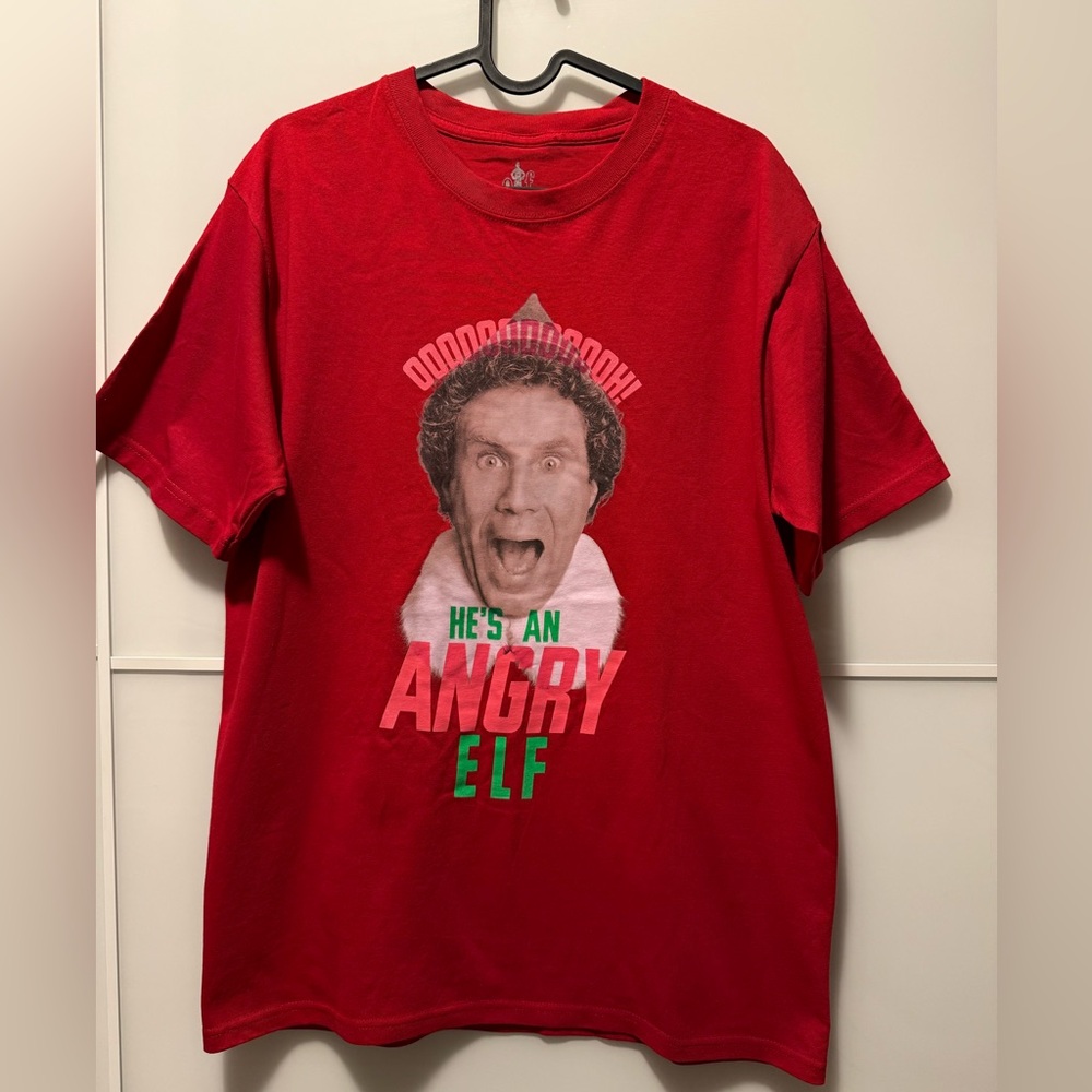 Elf Christmas Graphic Men's T-Shirt